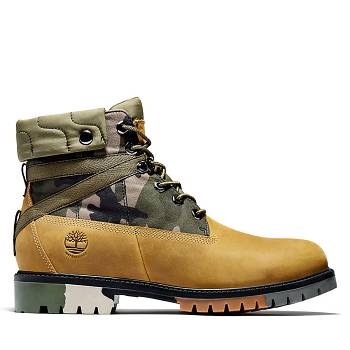 Timberland Férfi HERITAGE EK 6 Inch Bakancs Teve / Camo